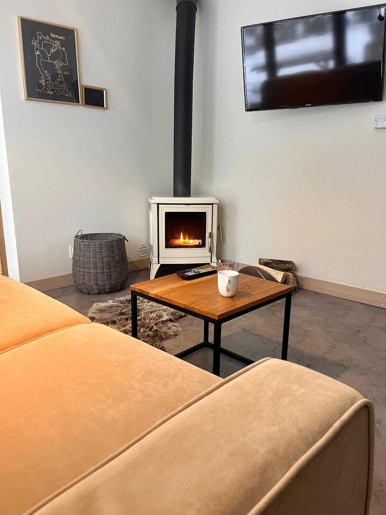 Mazursko - Komfortowe Apartamenty Nad Jeziorem, Sauna, Kominki Na Parterze Kretowiny Extérieur photo