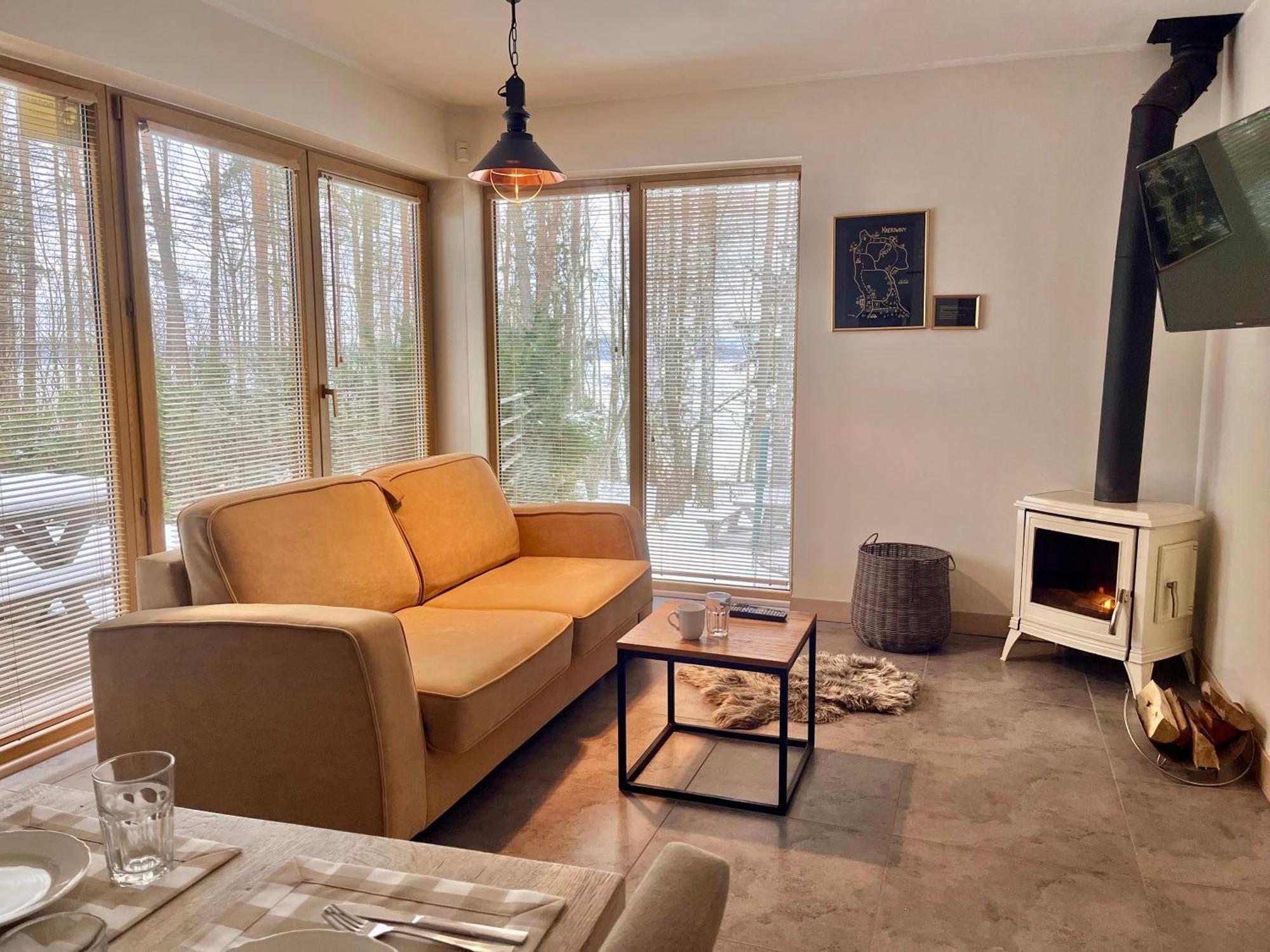 Mazursko - Komfortowe Apartamenty Nad Jeziorem, Sauna, Kominki Na Parterze Kretowiny Extérieur photo