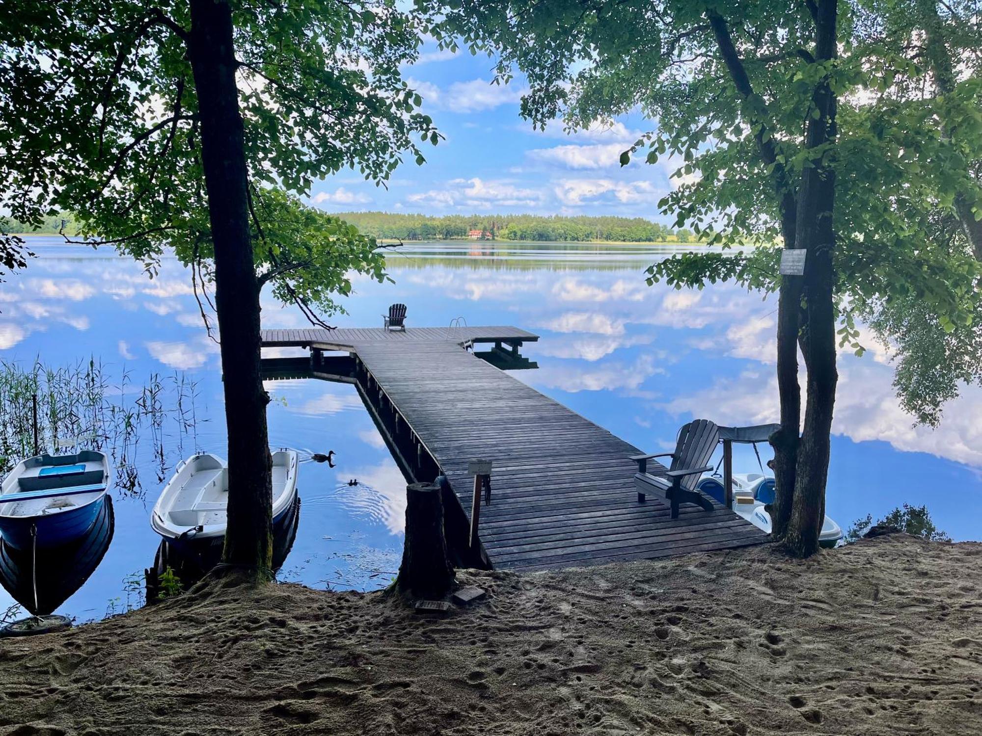 Mazursko - Komfortowe Apartamenty Nad Jeziorem, Sauna, Kominki Na Parterze Kretowiny Extérieur photo